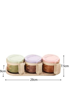 ALMUFARREJ Set of 3 spice jars  - Image 2