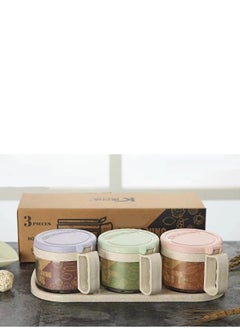 ALMUFARREJ Set of 3 spice jars  - Image 3