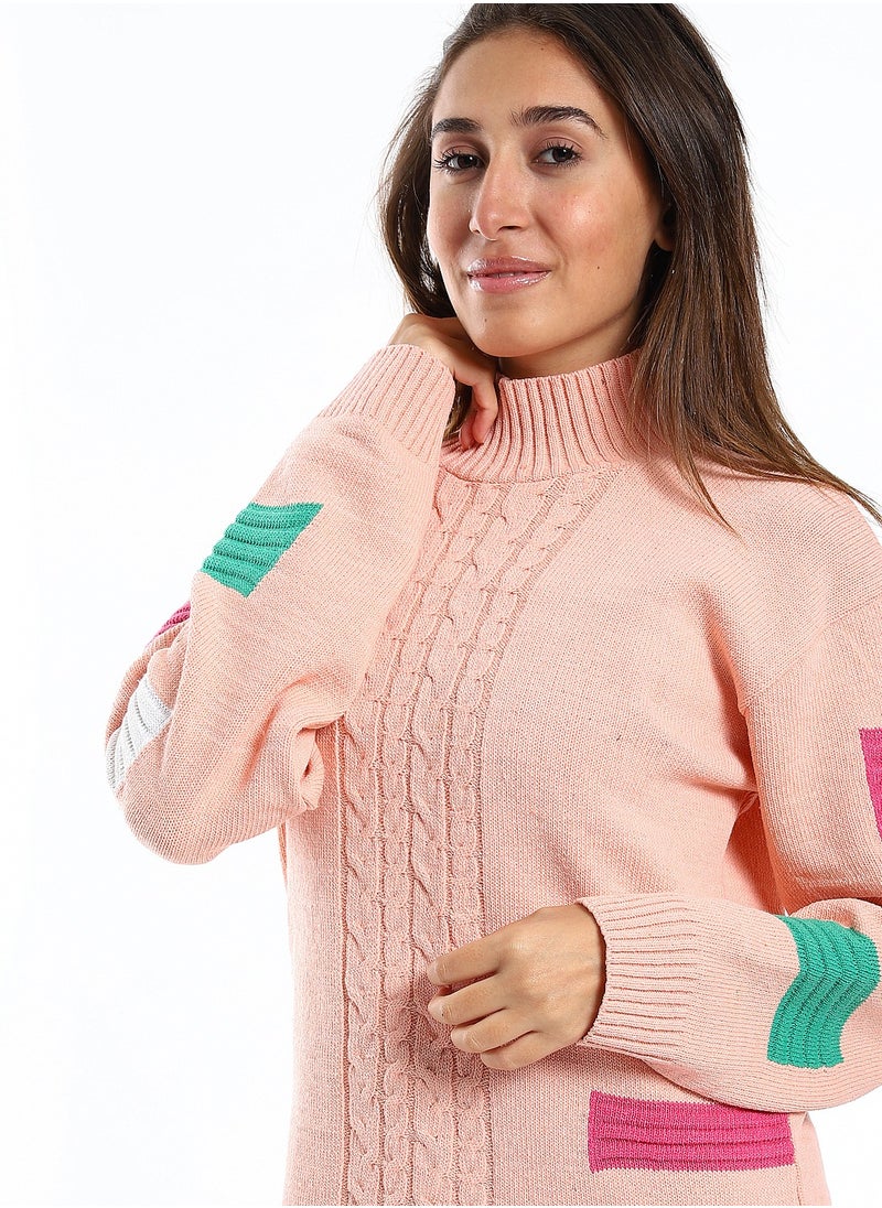 Caesar Wool women Pullover With Multi Design  - Image 3