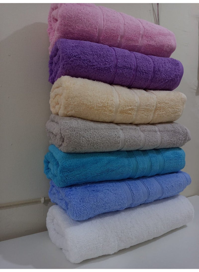 TM Home Luxury Hotel Towels 140*70 – 100% Egyptian Cotton – Soft, Absorbent, and Durable - Image 4