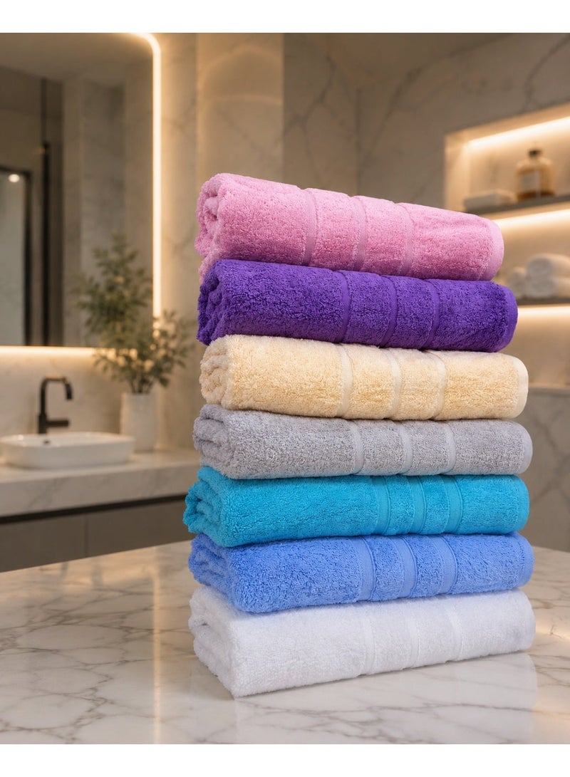 TM Home Luxury Hotel Towels 140*70 – 100% Egyptian Cotton – Soft, Absorbent, and Durable - Image 3
