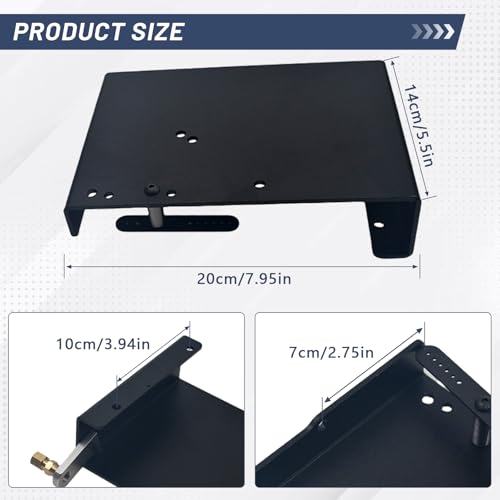 QASKEHKT Engine Throttle Linkage Top Plate for Predator 212cc Non Hemi Throttle Station Racing Kart Parts Black - Image 3