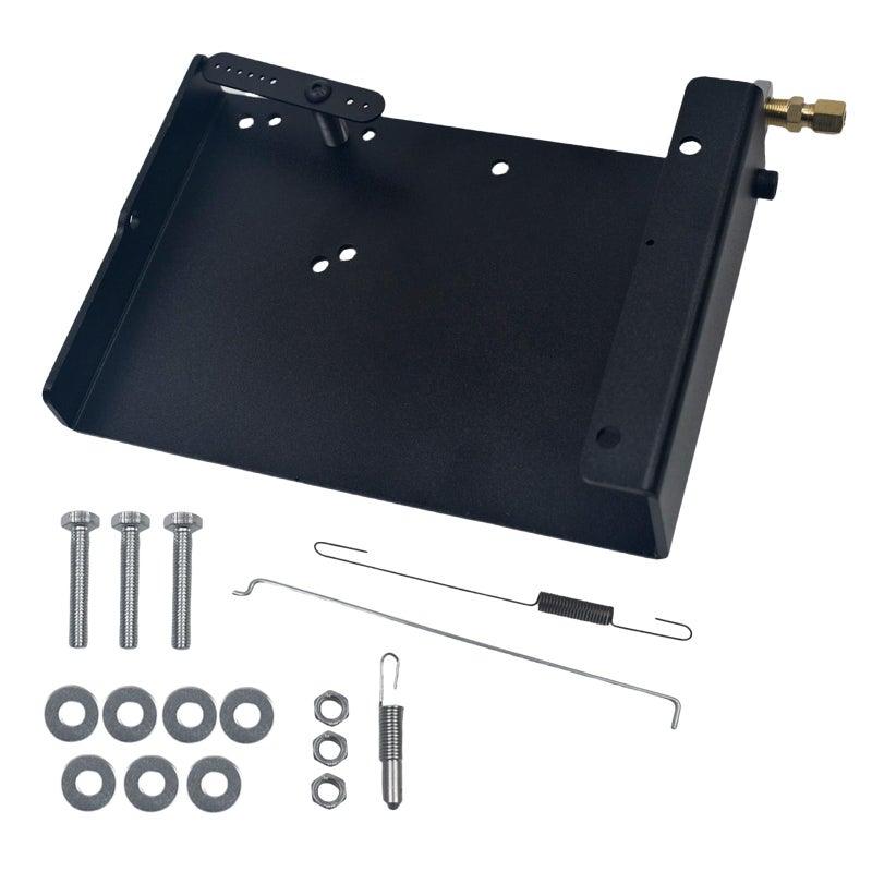 QASKEHKT Engine Throttle Linkage Top Plate for Predator 212cc Non Hemi Throttle Station Racing Kart Parts Black - Image 2