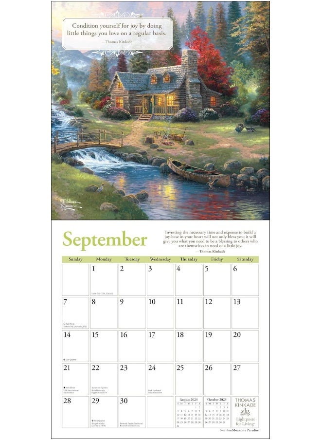 Thomas Kinkade Lightposts for Living 2025 Wall Calendar - pzsku/Z03ED0B2CD1B9E08666D0Z/45/_/1737572572/f6be430b-2c26-4890-b70d-1fce53a32c59