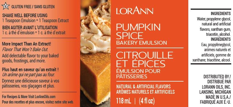 Lorann Oils Variety Bakery Emulsion: Multiple Flavors, Perfect for Enhancing Baking Variety in Cakes, Cookies & Desserts, Gluten-Free, Keto-Friendly, Baking Essential for Your Kitchen, 4oz per Bottle - Image 4