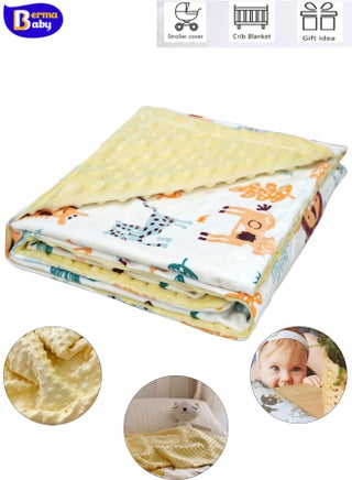 Baby Blanket  Unisex Super Soft Plush Nursery Blanket for Boys and Girls, Double Layer Baby Blanket for Newborns and Toddlers, Air Conditioning Quilt, Suitable for Strollers and Cribs, Bubble Soothing Blanket - pzsku/Z03ED12515F220F264EEAZ/45/1746773126/9017747b-bfac-4db9-8e2e-cad42a2c7172
