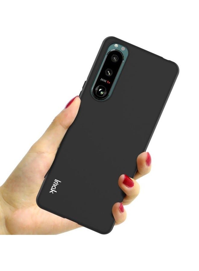 HuHa For Sony Xperia 5 III IMAK UC-3 Series Shockproof Frosted TPU Protective Case(Black) - Image 3