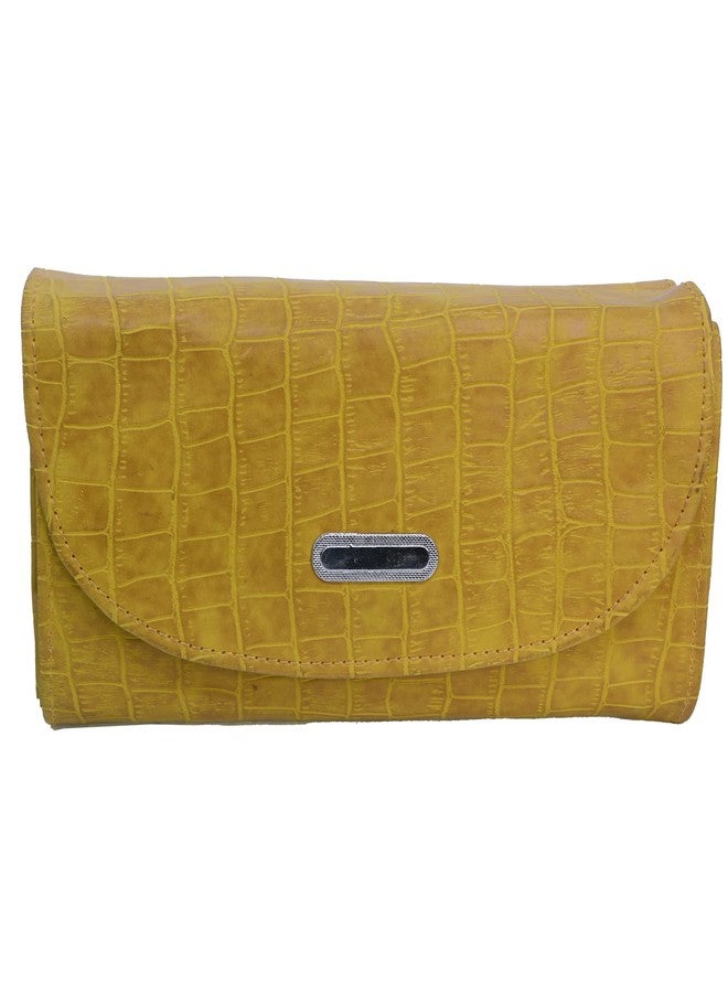 SJ Faux Leather Clutch - 06 - Image 1