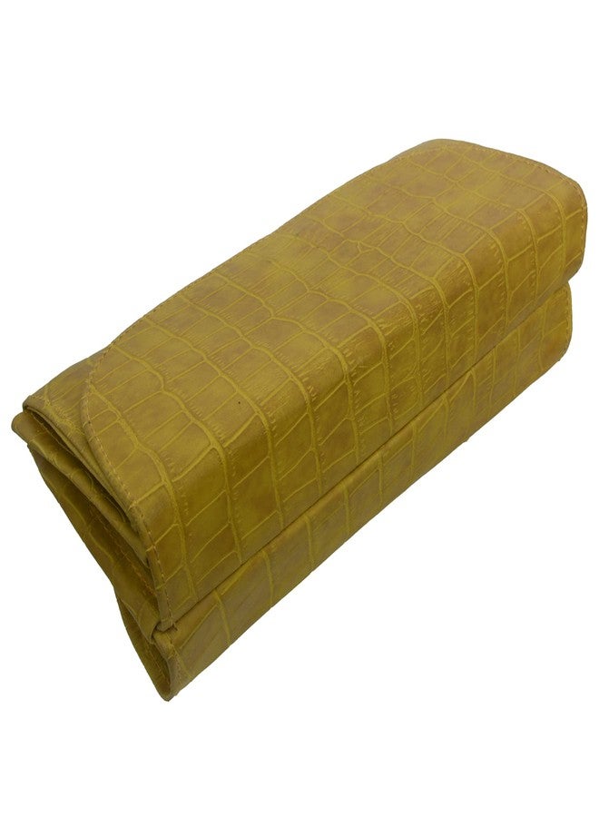 SJ Faux Leather Clutch - 06 - Image 4