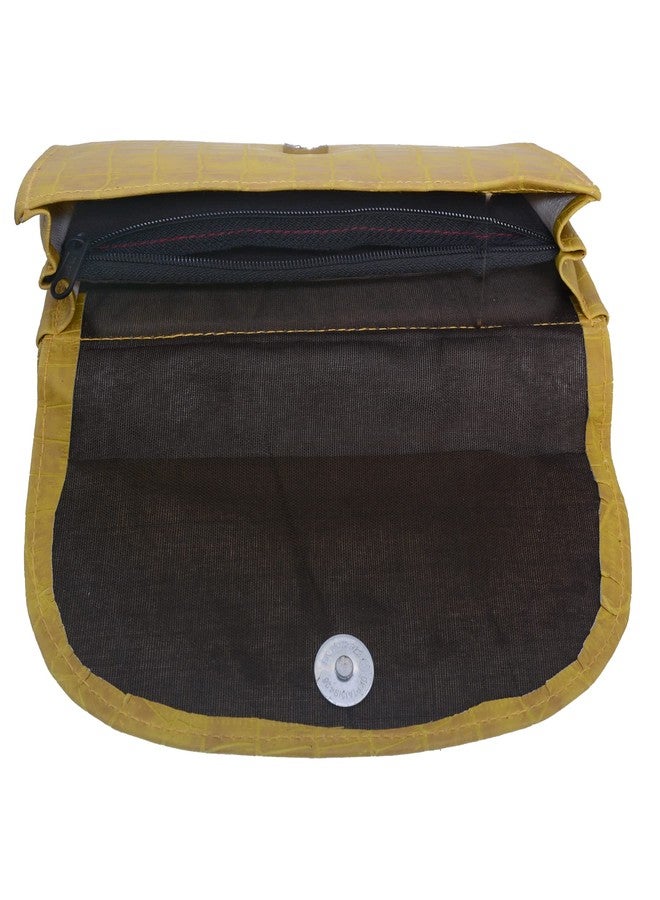 SJ Faux Leather Clutch - 06 - Image 5