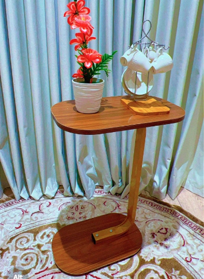 شي ون طاولة جانبية خشبية بتصميم عصري - Image 3