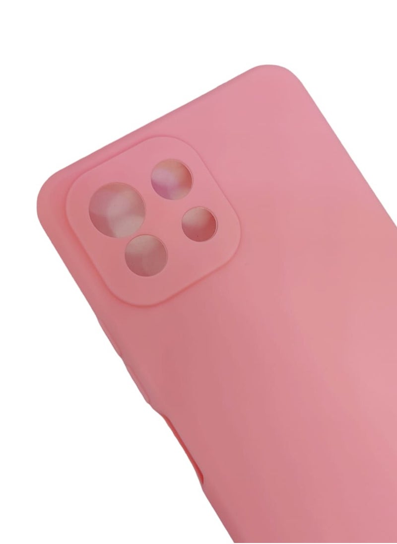 Blue Sky - Compatible with MI 11 Lite  Case Liquid Silicone Case Full Body Protective Cover Shockproof Slim Phone Case Anti-Scratch Soft Microfiber Lining - Image 1