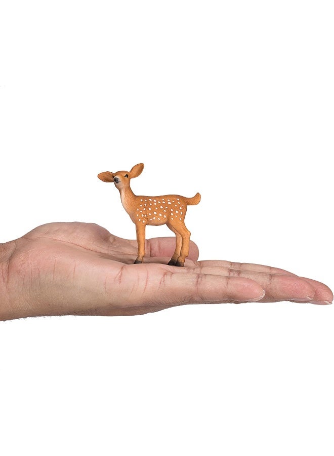 MOJO White Tailed Deer Fawn Toy Figure - Image 4