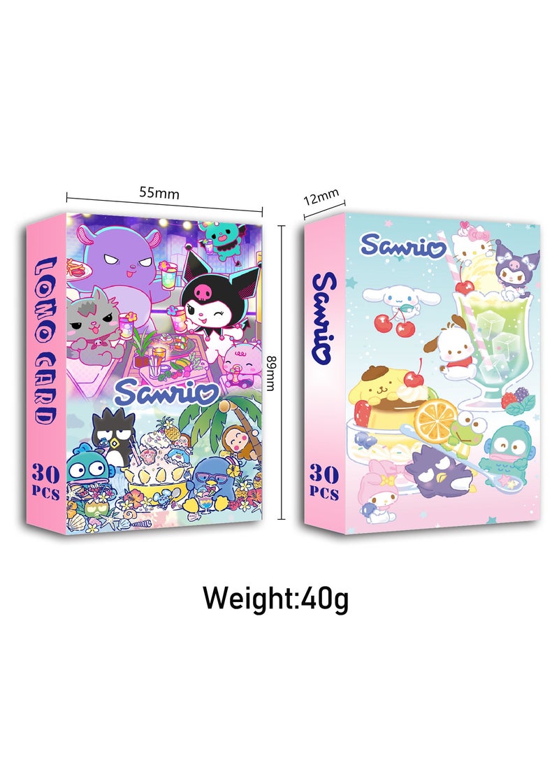 30-Piece Sanrio Cute Photo Lomo Cards - Image 2