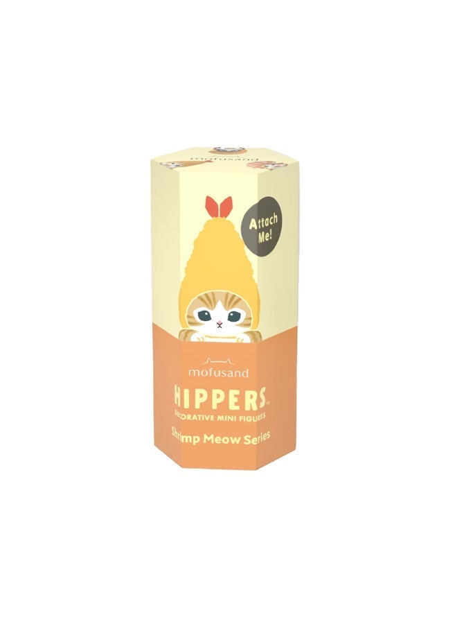Sonny Angel Mofusand Hippers Shrimp Meow Series Decorative Mini Figure Cute Cat Cosplay Laptop Monitor Smartphone Border Attachment Ornament Single Random Mystery Toy Blind Box - Image 3
