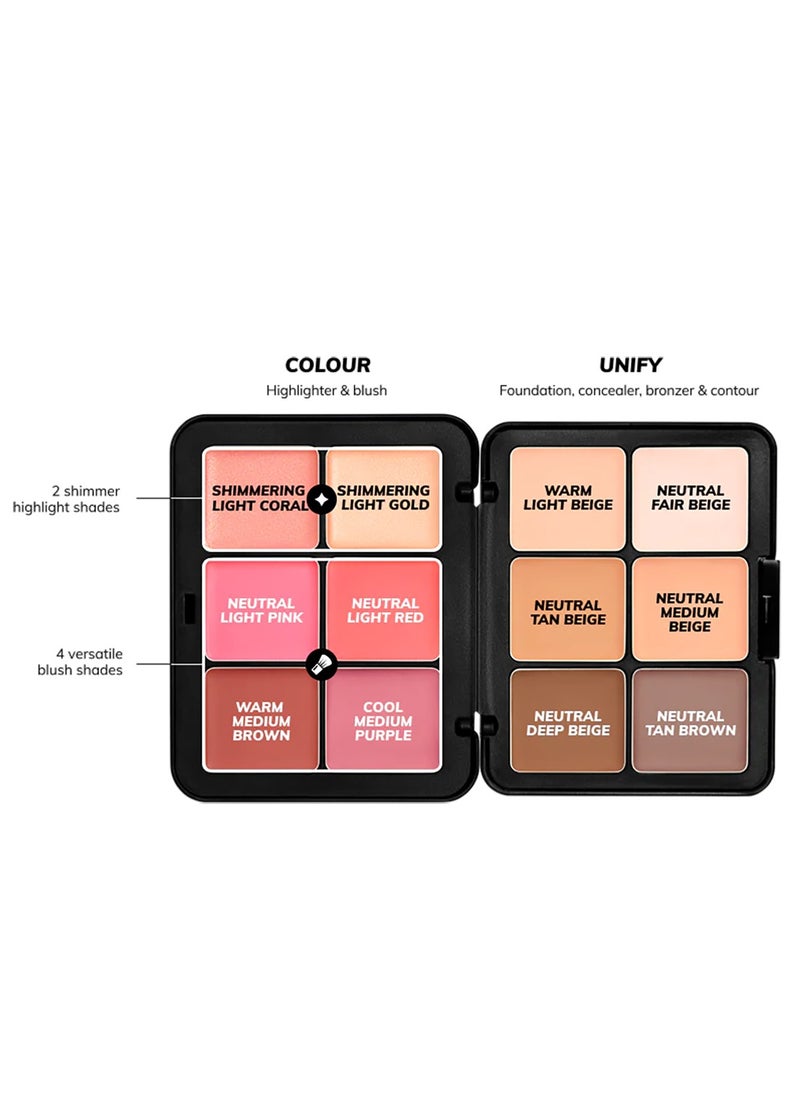 MAKE UP FOR EVER Palette Essentiels Teint Face Essentials Palette  - Image 5