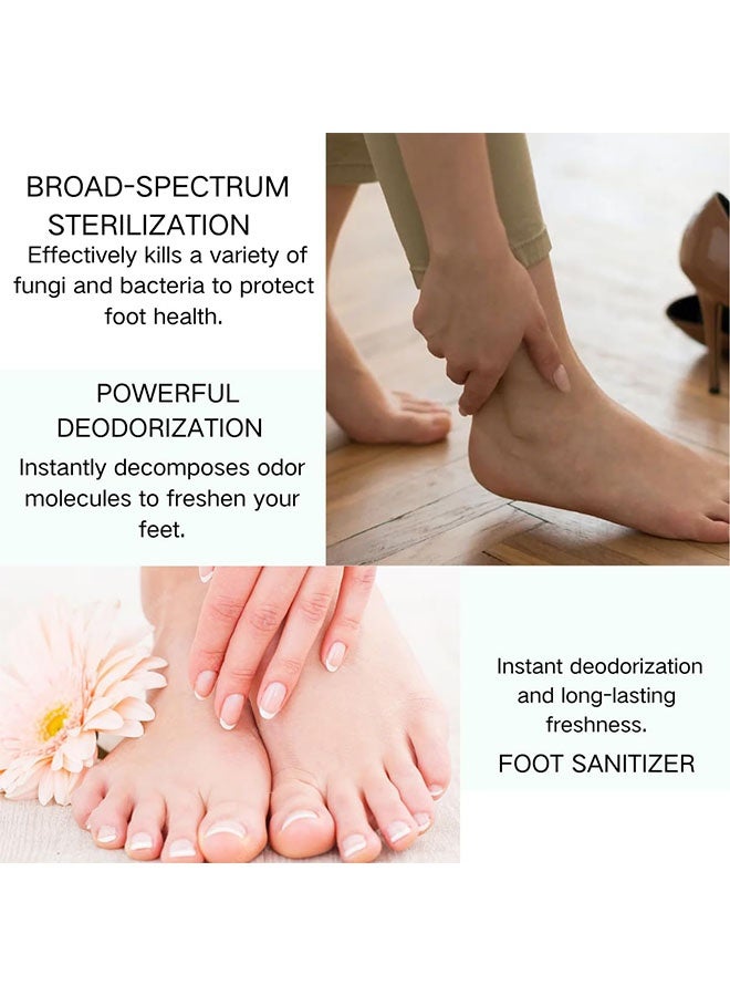ximonth Antimicrobial Foot Santizer With Tea Tree Oil，Foot Spray with Tea Tree Oil,Tea Tree Oil Feet Spray,Foot & Shoe Freshness,Quick-Drying and Travel-Friendly 100ml - Image 4