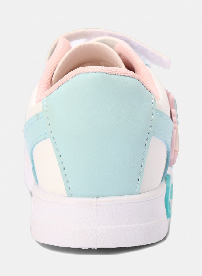 Grinta Kids Shoes - White<.Blue - Image 3