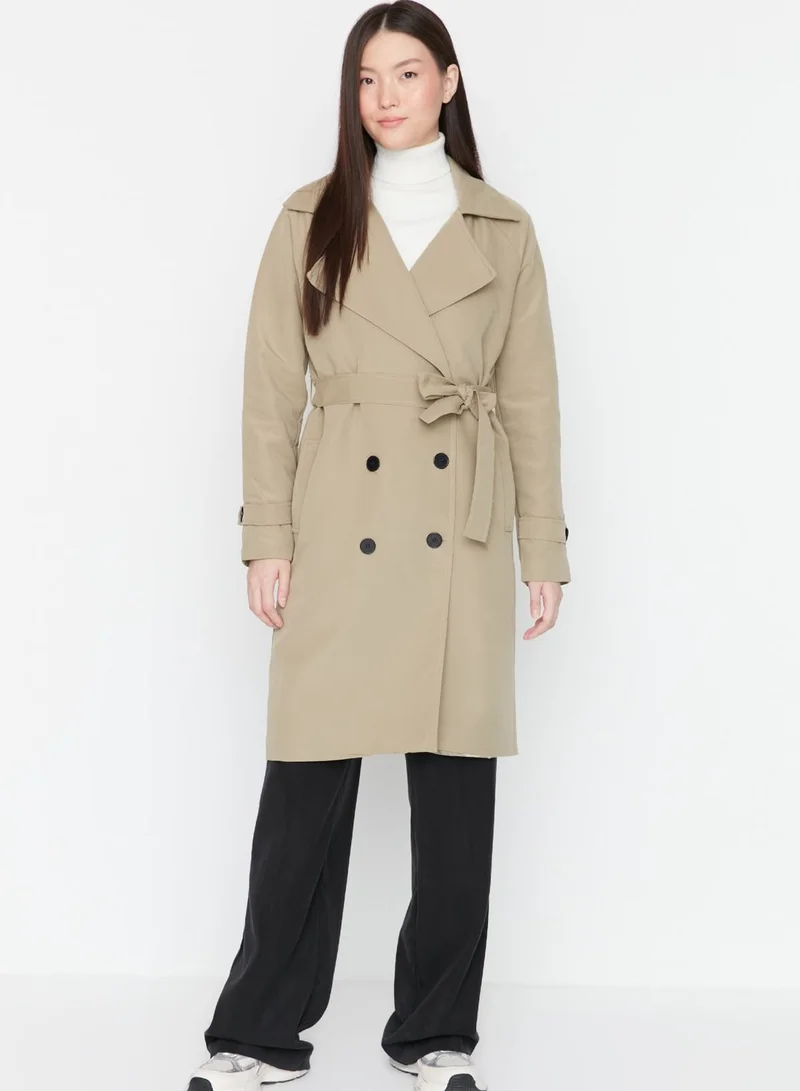 trendyol Button Detail Coat
