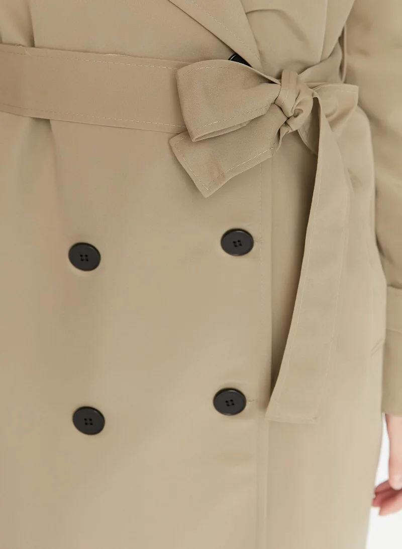 trendyol Button Detail Coat