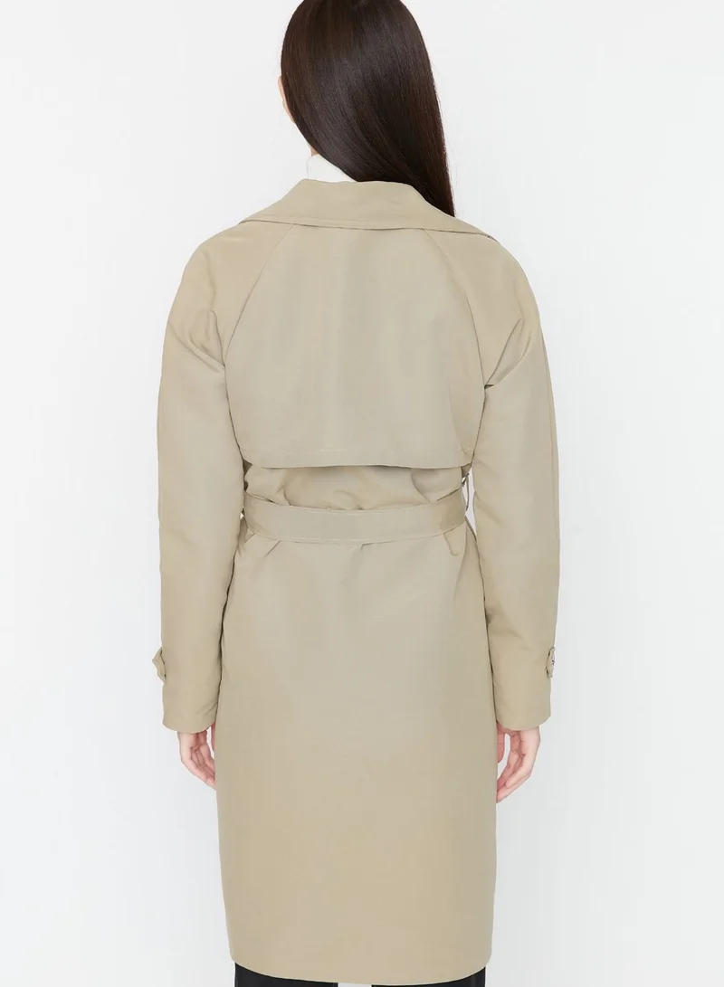 trendyol Button Detail Coat