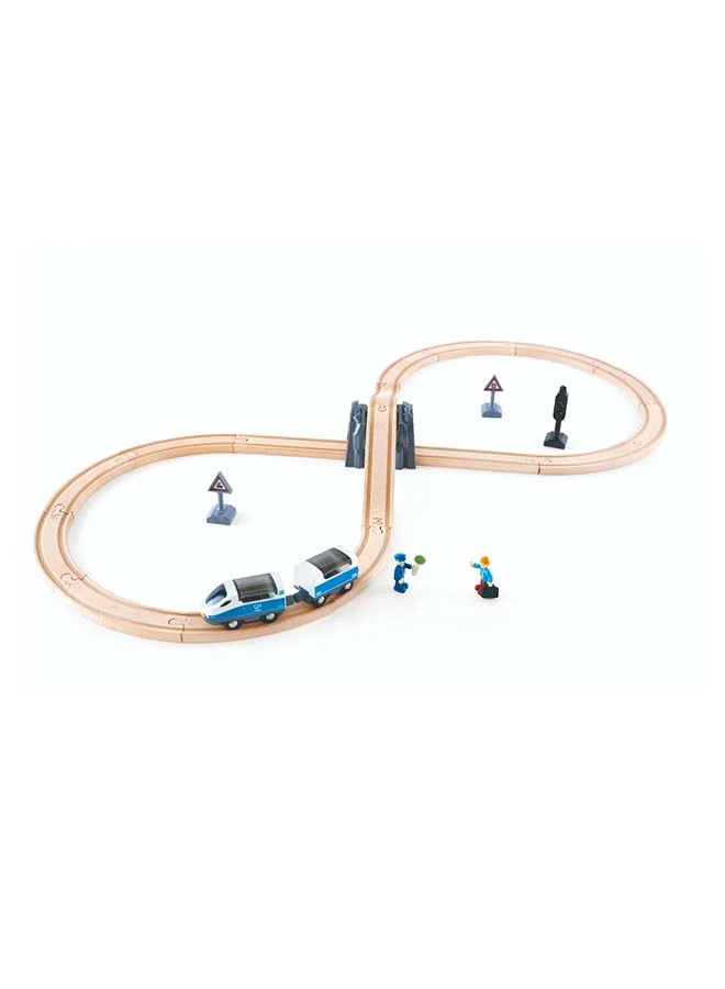 هيب Passenger Train Railway Set