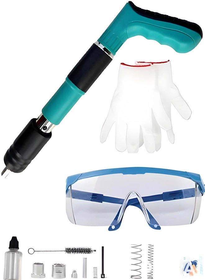 Hand nail gun for installing nails in concrete and iron - Image 1