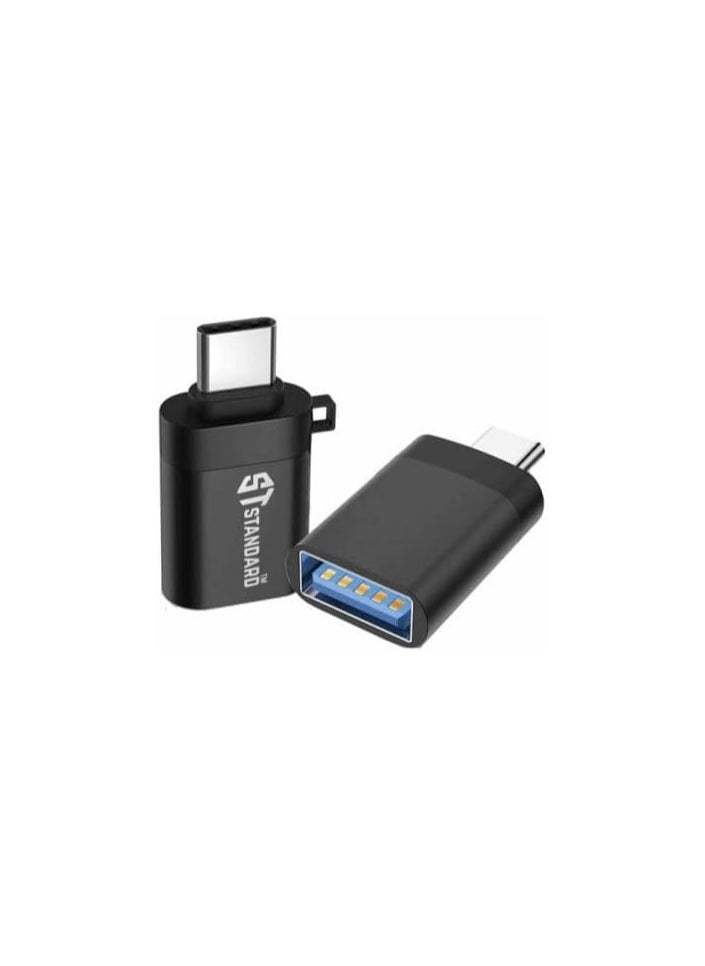 Standard - Standard OTG adapter from USB to Type C 3.0 supports connecting flash drives and external hard drives and supports transfer speeds up to 5 GB - Image 1