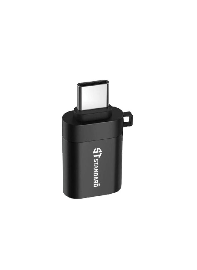 Standard - Standard OTG adapter from USB to Type C 3.0 supports connecting flash drives and external hard drives and supports transfer speeds up to 5 GB - Image 1