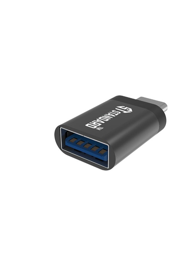 Standard - Standard OTG adapter from USB to Type C 3.0 supports connecting flash drives and external hard drives and supports transfer speeds up to 5 GB - Image 1