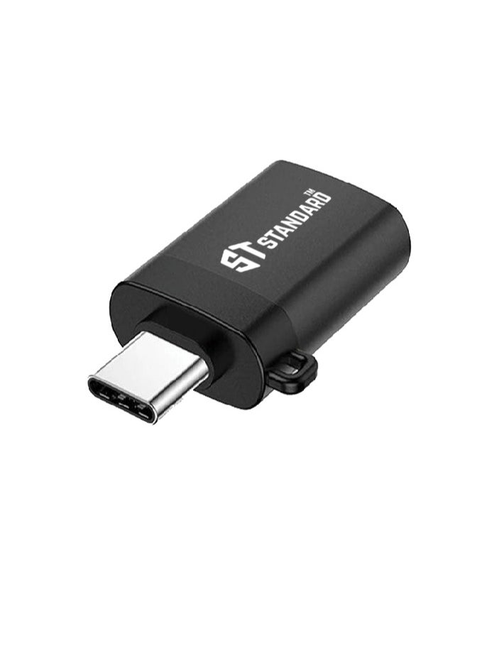 Standard - Standard OTG adapter from USB to Type C 3.0 supports connecting flash drives and external hard drives and supports transfer speeds up to 5 GB - Image 1