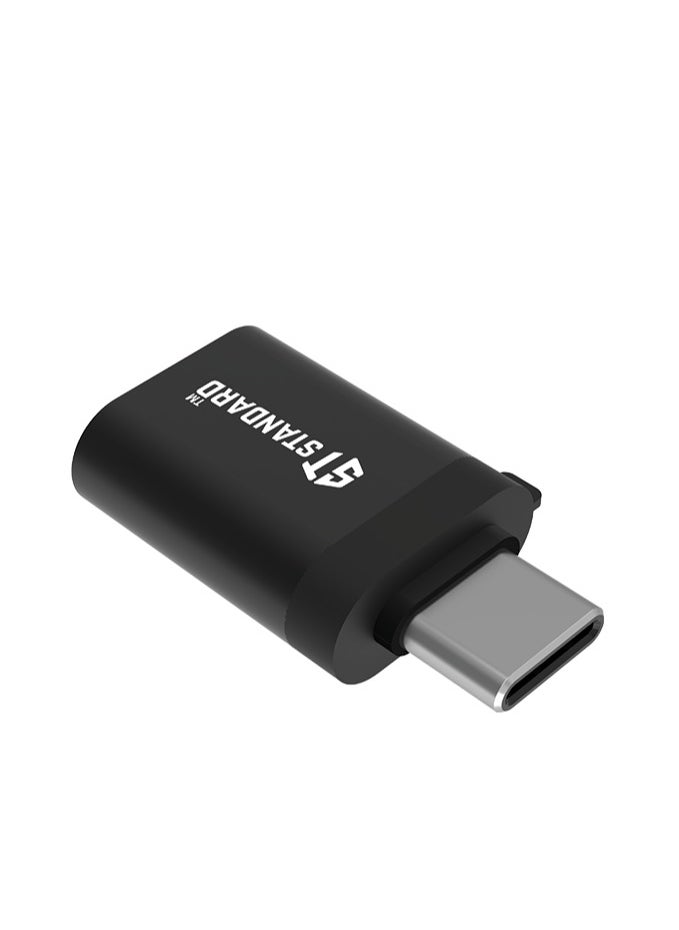 Standard - Standard OTG adapter from USB to Type C 3.0 supports connecting flash drives and external hard drives and supports transfer speeds up to 5 GB - Image 1