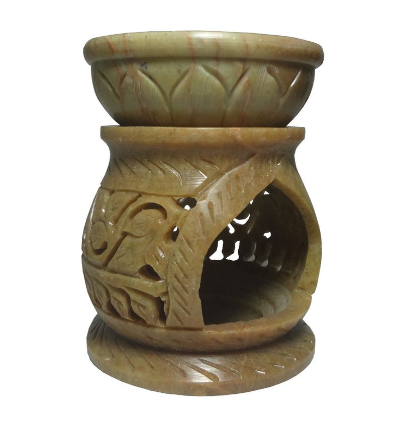 Avinash Handicrafts Avinash Handicrafts Stone Aroma Diffuser Matki Shape 10 cm