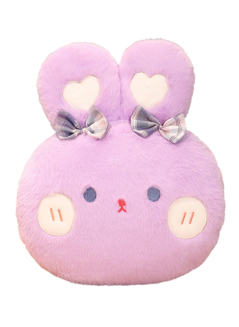 30 CM Cute Rabbit Plush Toy Soft Stuffed Cartoon Animal Doll For Girls And Boys All Ages Gift（Purple） - Image 1