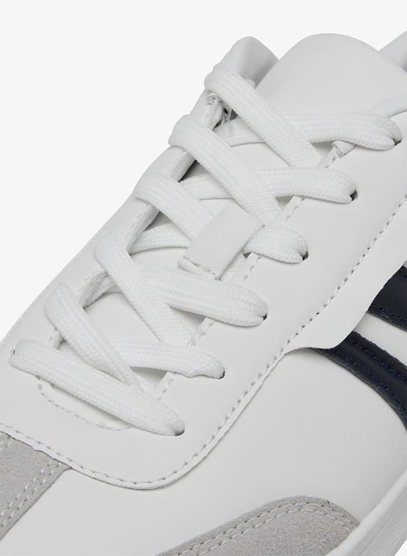 LBL by Shoexpress Men's Panelled Sneakers with Lace-Up Closure - Image 4