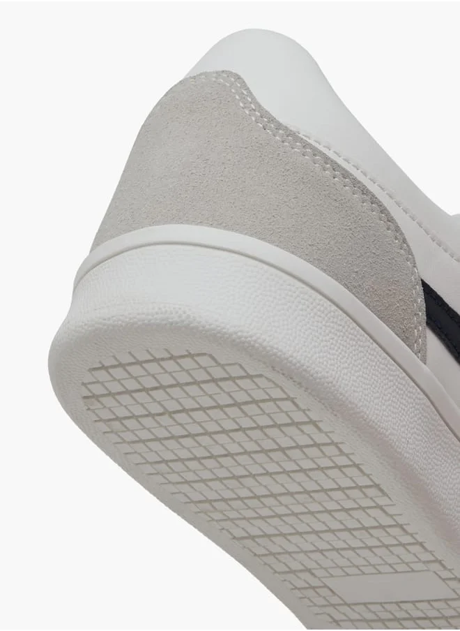ال بي ال من شو اكسبرس Men's Panelled Sneakers with Lace-Up Closure