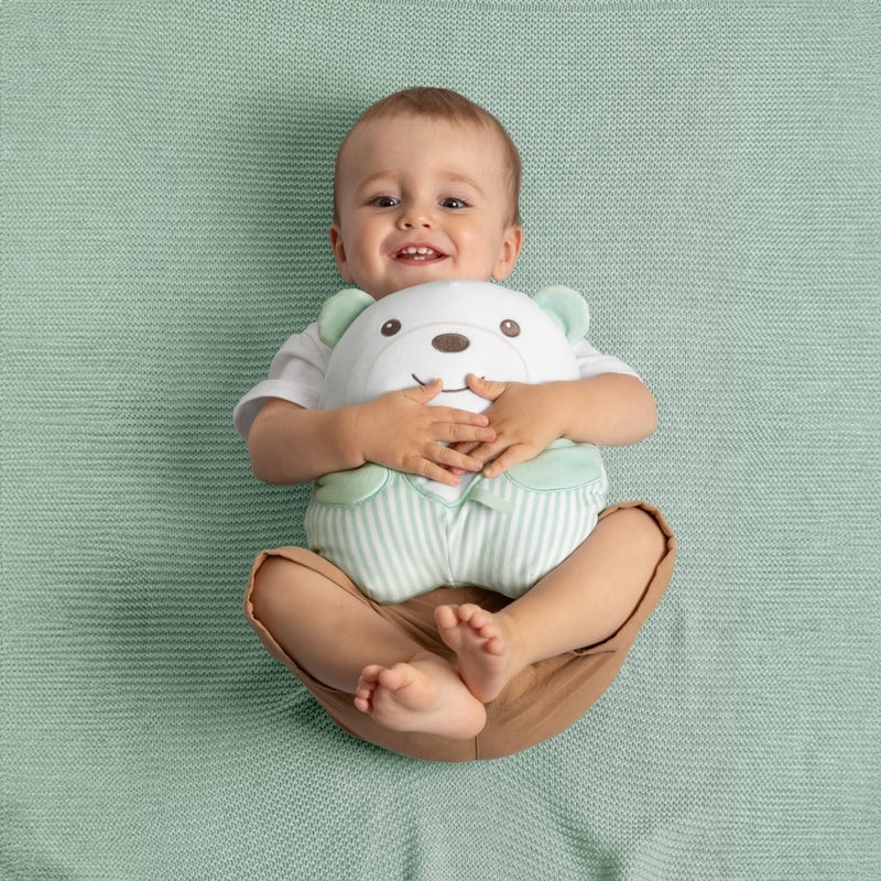Chicco Cuddly Meditation Teddy Bear - Soft Plush Toy with Music for Babies - Image 2