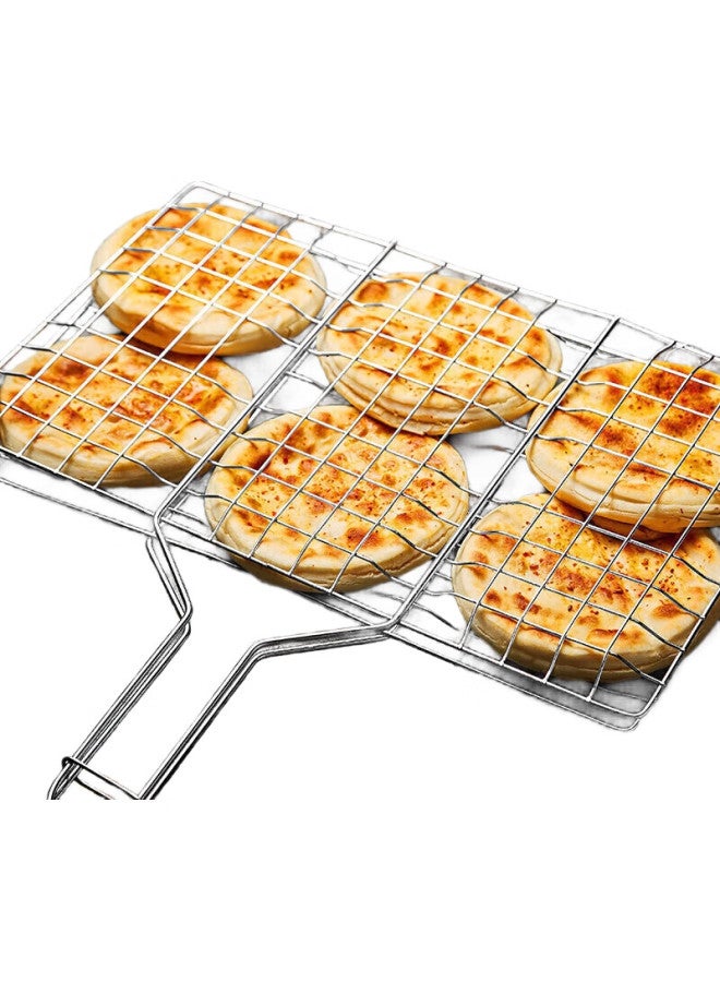 Suncojia Fish Skewers, Barbecue Skewers, Fish Grilling Net, Barbecue Grilling Net, Grilling Net Skewers, Vegetable Skewers, Barbecue Accessories And Tools - Image 2