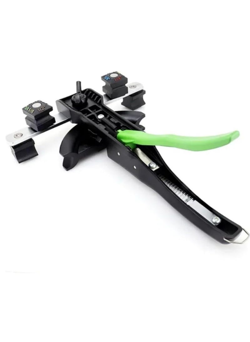 Super stars ST-R999 Pipe Bender Set with Case, 7 Sizes (6-22mm), Aluminium Construction, One-Hand Operation - Image 2