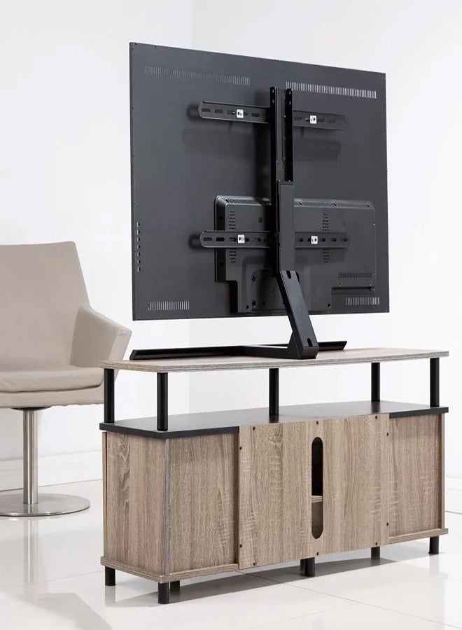 Skill Tech SH 4275B Contemporary Heavy-Duty Tabletop TV Stand for 37"–86" Screens, Max VESA 600x400, Max Load 40kg - Image 2