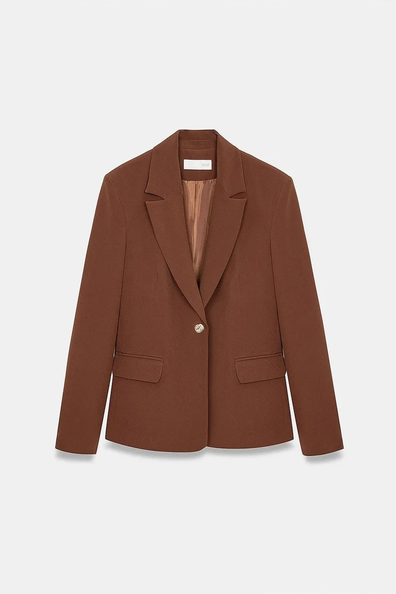 Dilvin Walnut Brown DILVIN Women's Jacket for Women | Best Price UAE