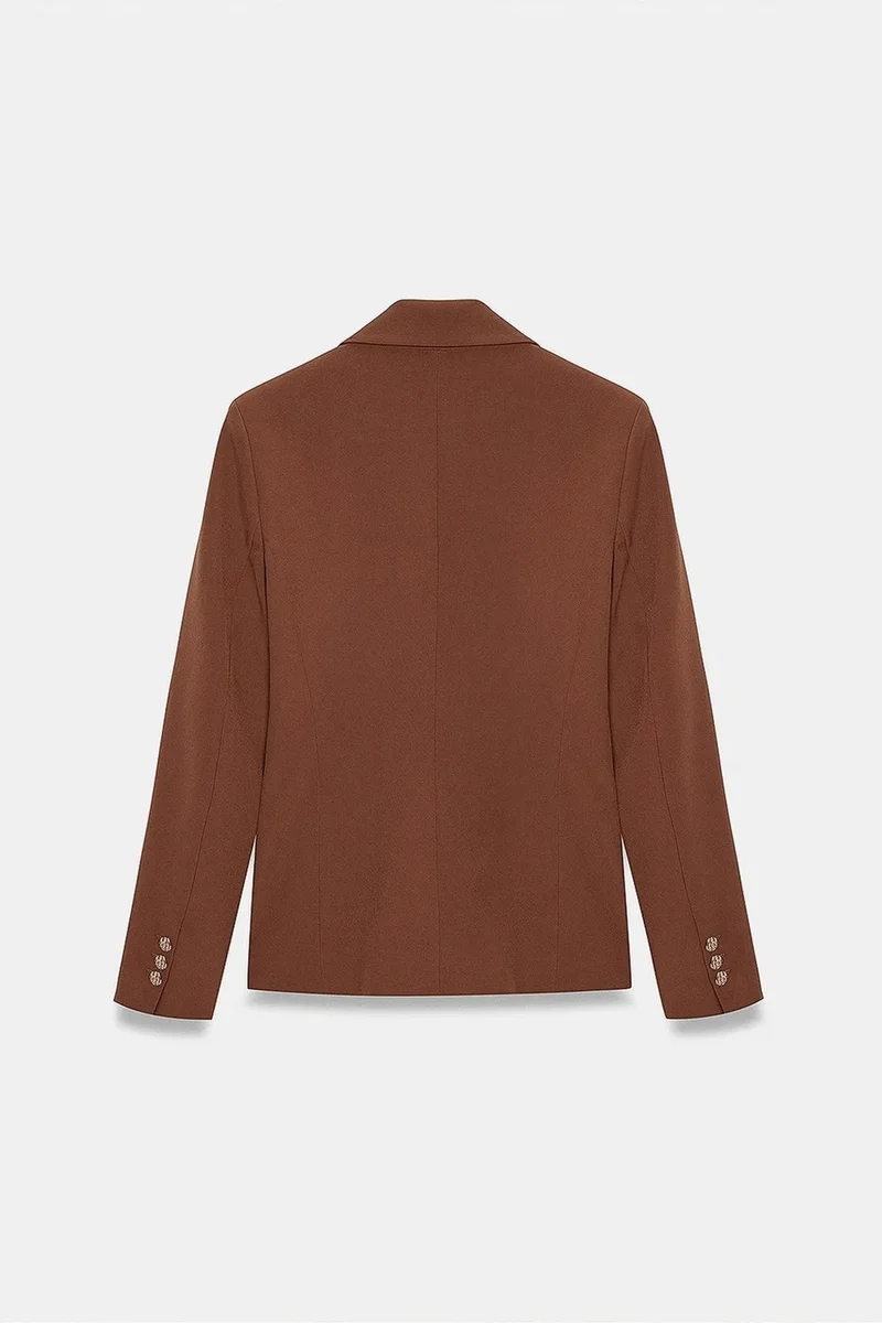 Dilvin Walnut Brown DILVIN Women's Jacket for Women | Best Price UAE
