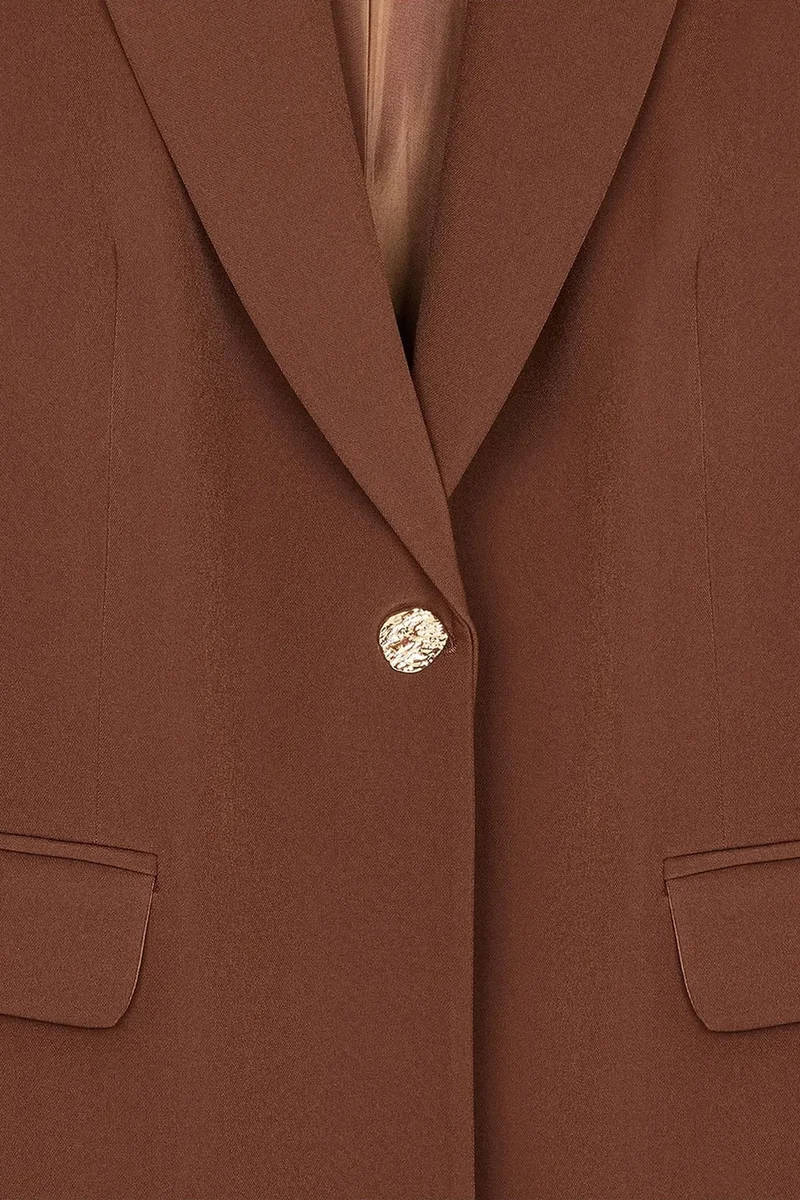 Dilvin Walnut Brown DILVIN Women's Jacket for Women | Best Price UAE