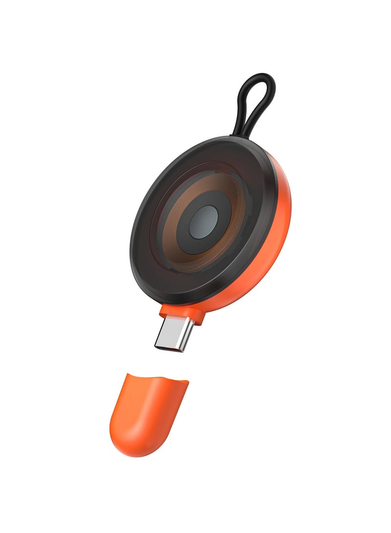 AROAQ USB C Portable Charger for Samsung Watch 6 5 Pro 3 4 Classic, Wireless Magnetic Fast Charging Station Compatible with Galaxy Watch - Image 2