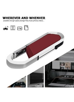 AROAQ USB Flash Drive, Portable Metal Thumb Drive with Keychain, USB 2.0 Flash Drive Memory Stick, Convenient and Fast Pen Thumb U Disk for External Data Storage, (1pc 16GB Black)  - Image 3