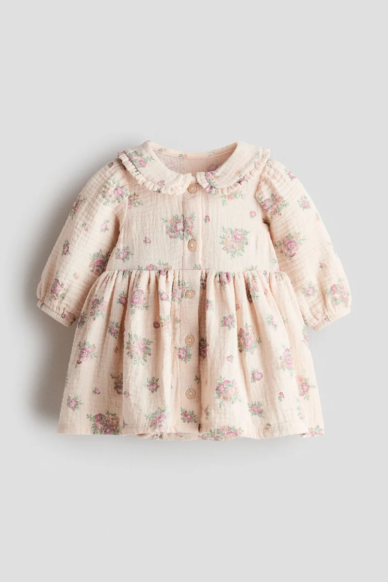 H&M Cotton bodysuit dress