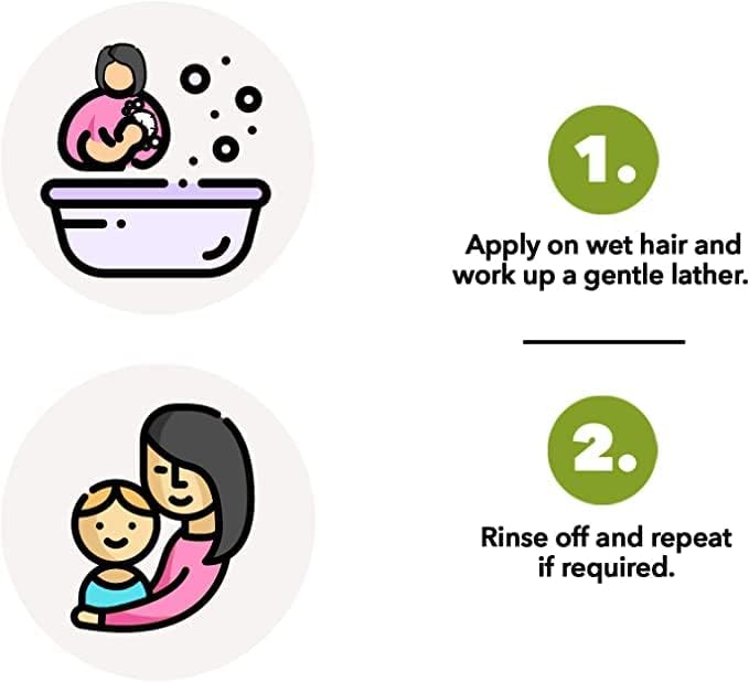 DermoViva Baby Olive Shampoo - Gentle Tear-Free Formula - Image 5