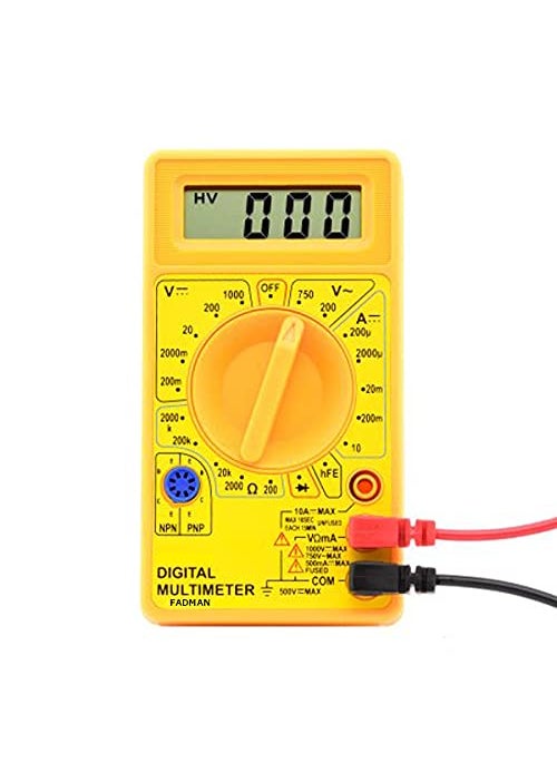 Fadman FADMAN FD25 DIGITAL MULTIMETER YELLOW  - Image 1