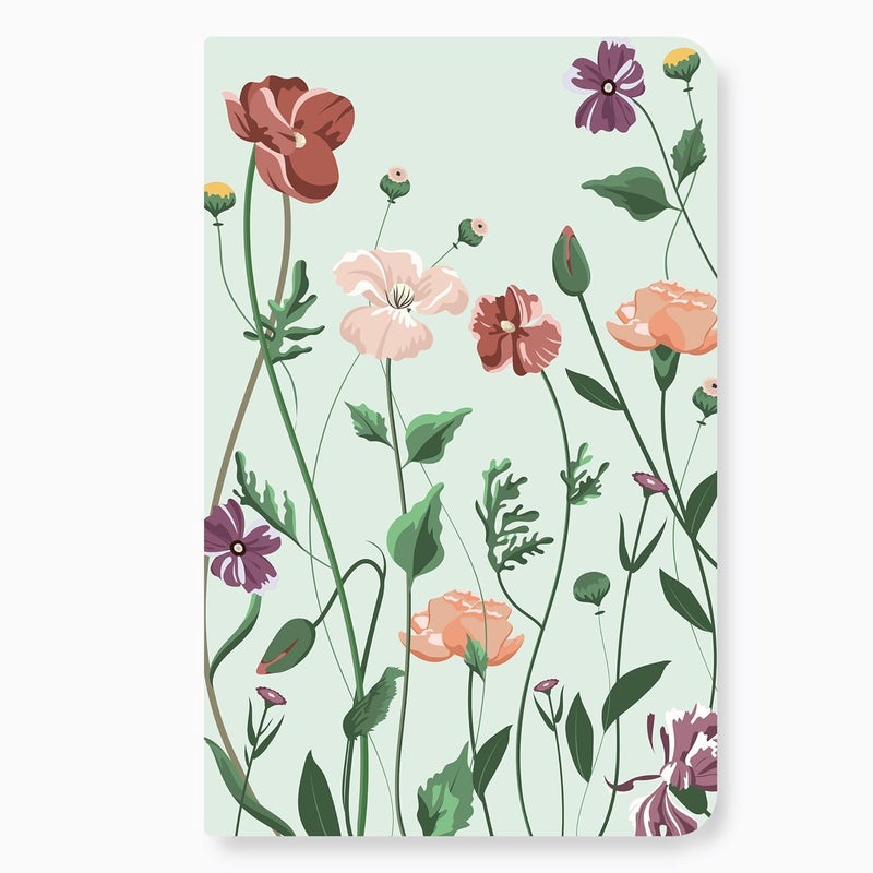 FACTOR NOTES A5 Notebook: Ruled | 90 GSM | 160 Pages (Botanical) - Image 1