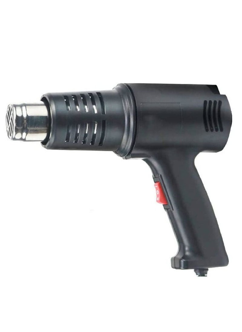 Jmary - Electric Professional Temperature Heat Gun With Accessories For Packing Material And Electronics Repair Black - Image 1